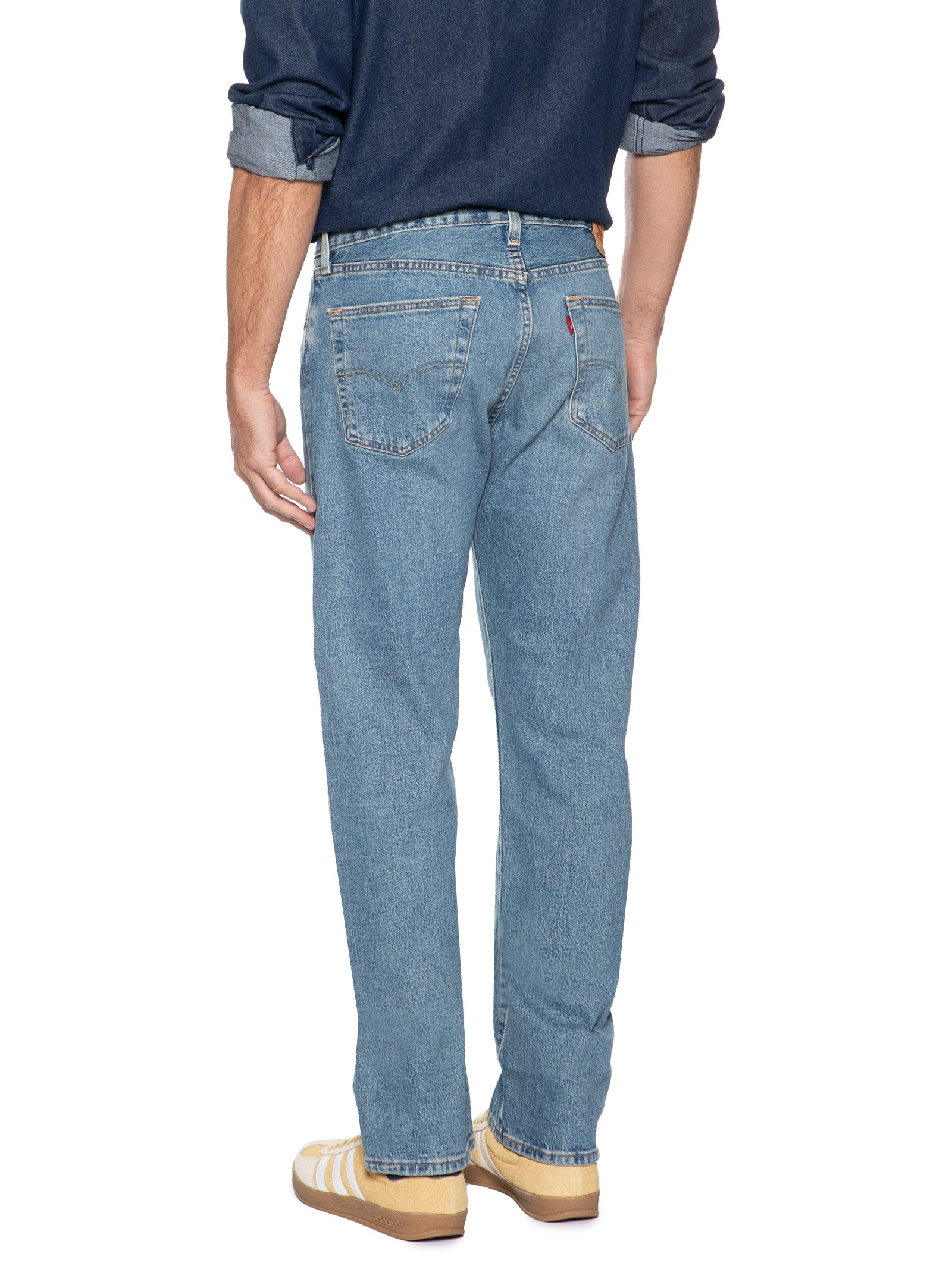 Calça Masculina Jeans 501® Original Fit Azul Levi's