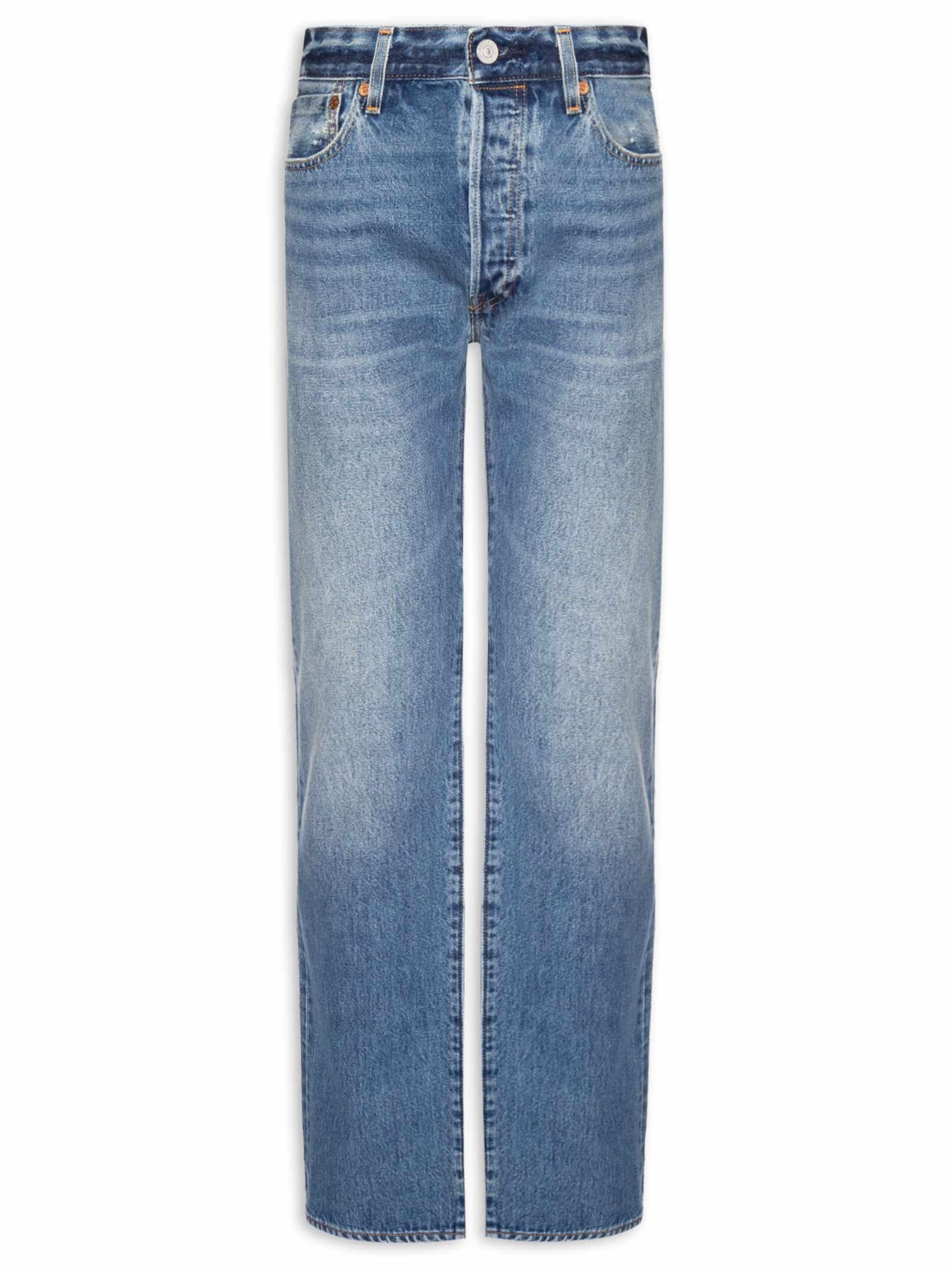Calça Masculina Jeans 501® Original Fit Reta Azul Levi's