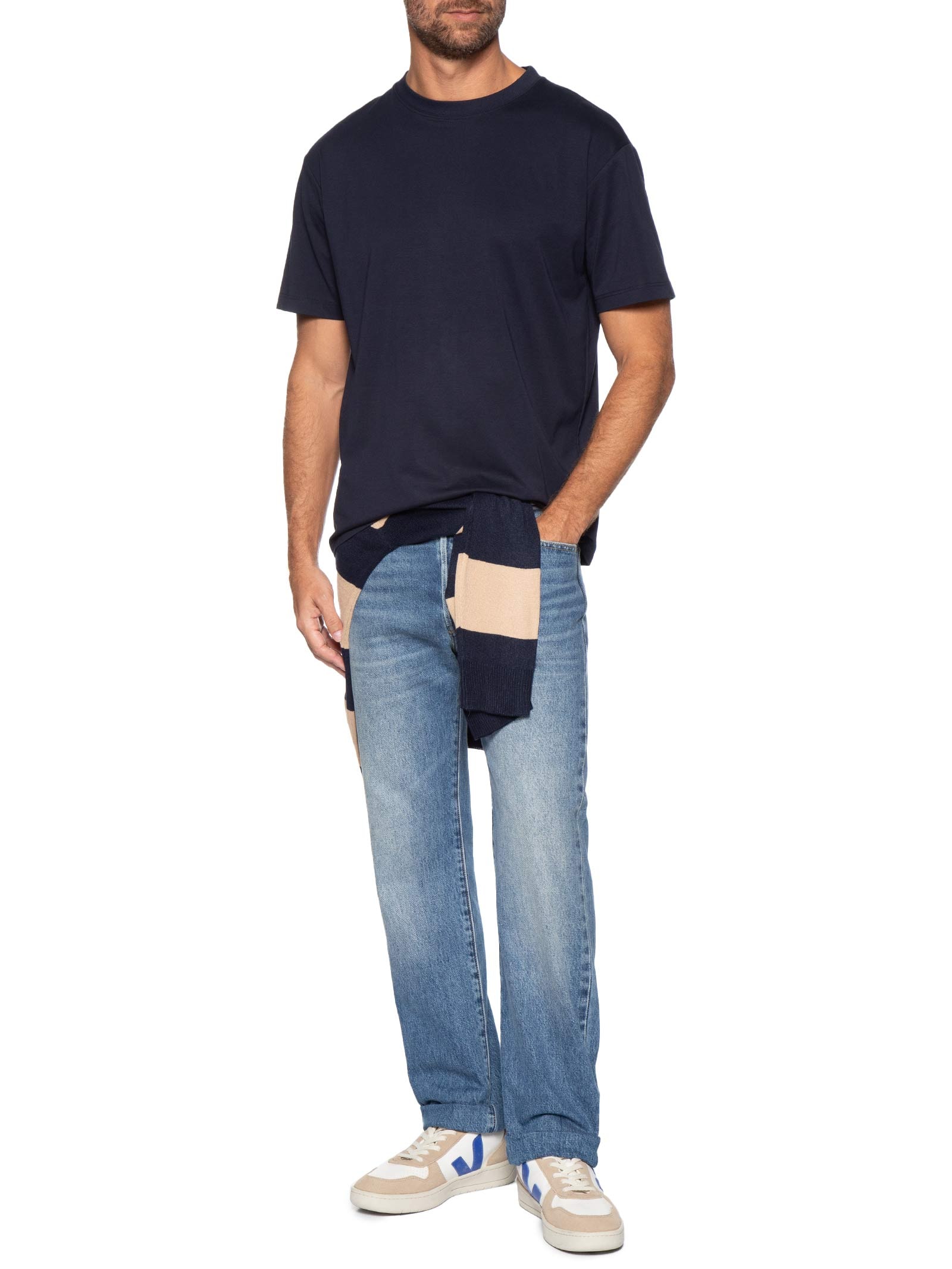 Calça Masculina Jeans 501® Original Fit Reta Azul Levi's