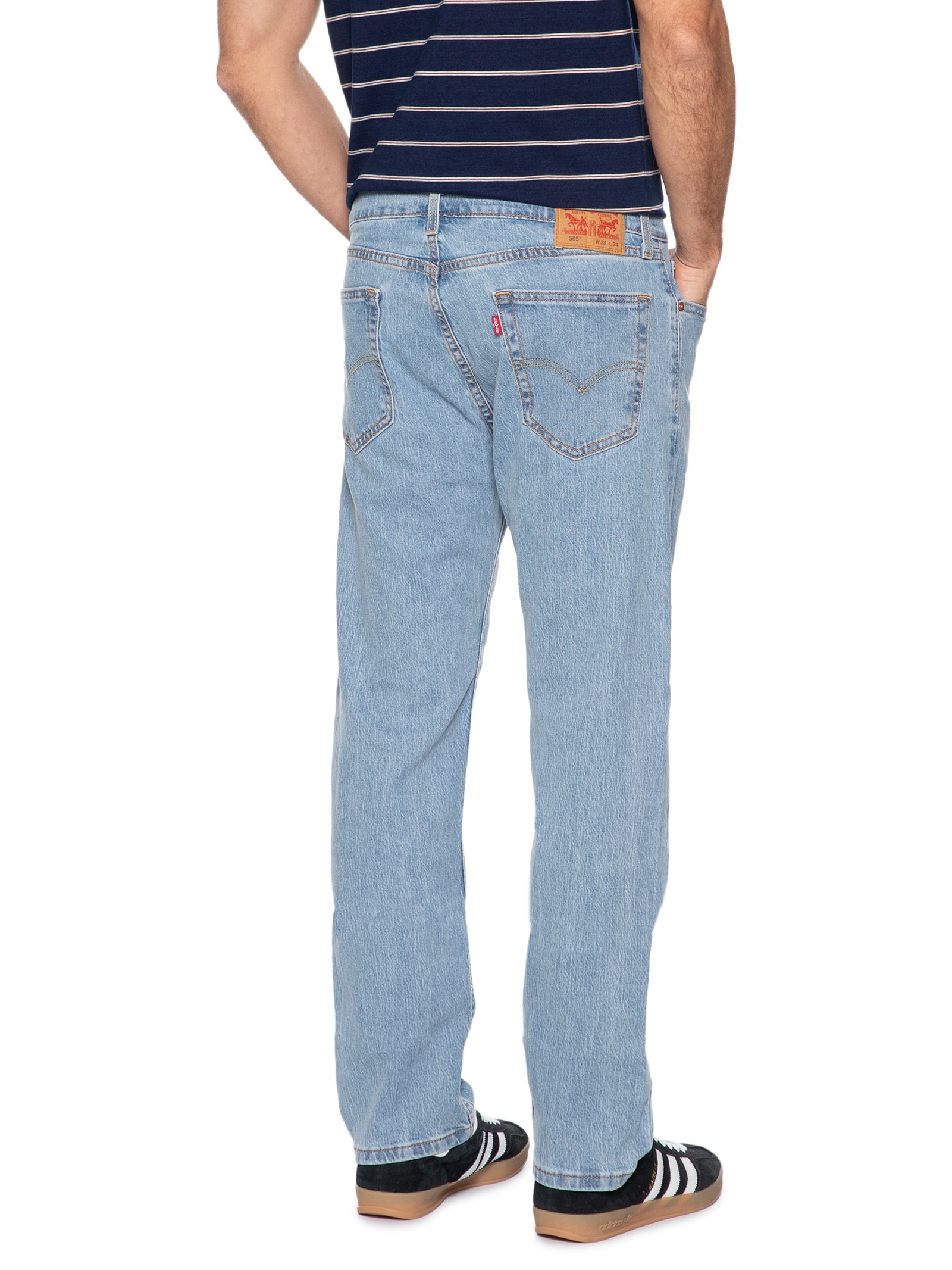 Calça Masculina Jeans 505® Regular Fit Azul Levi's