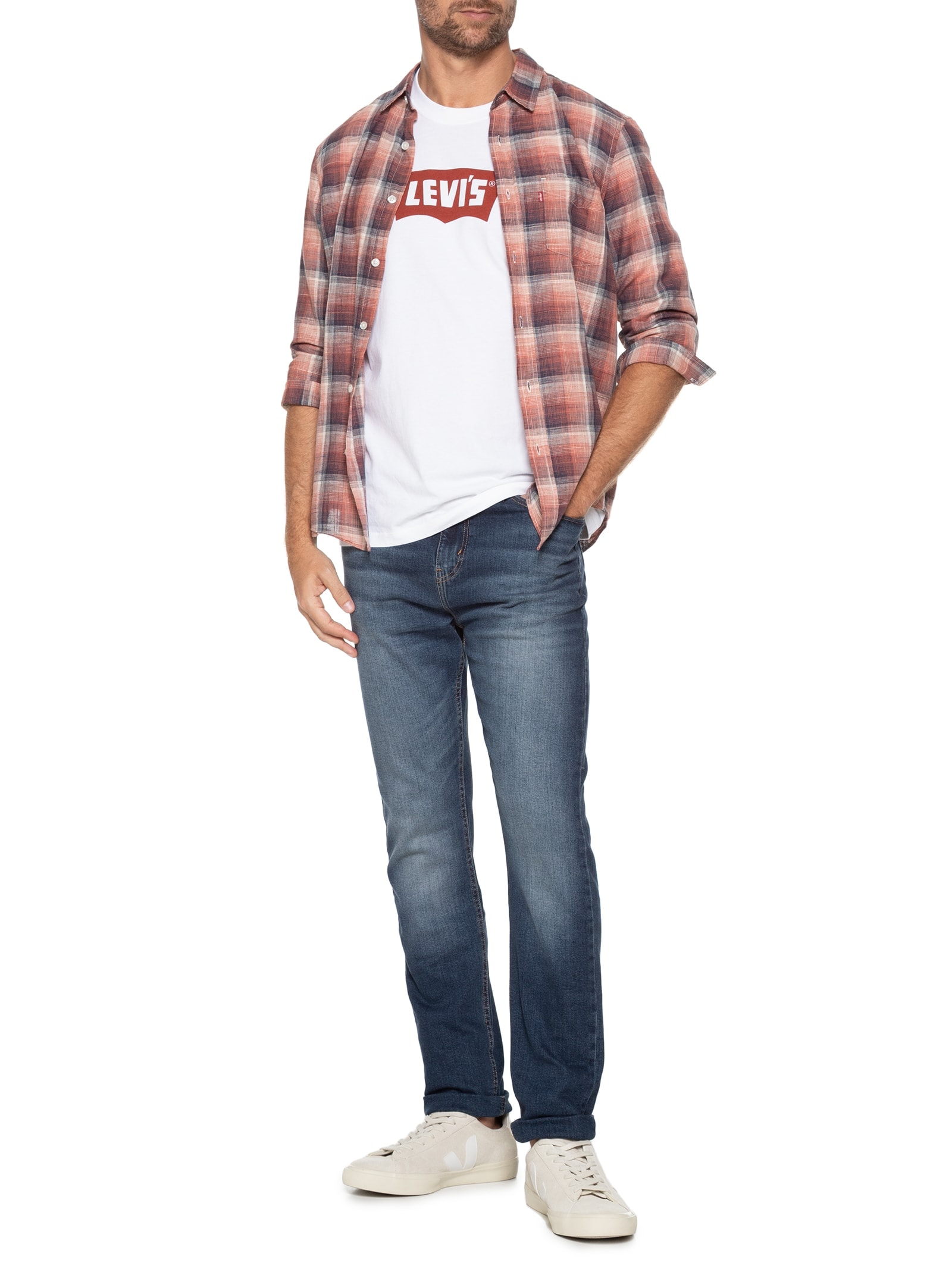 Calça Masculina Jeans 510® Skinny Fit Azul Levi's