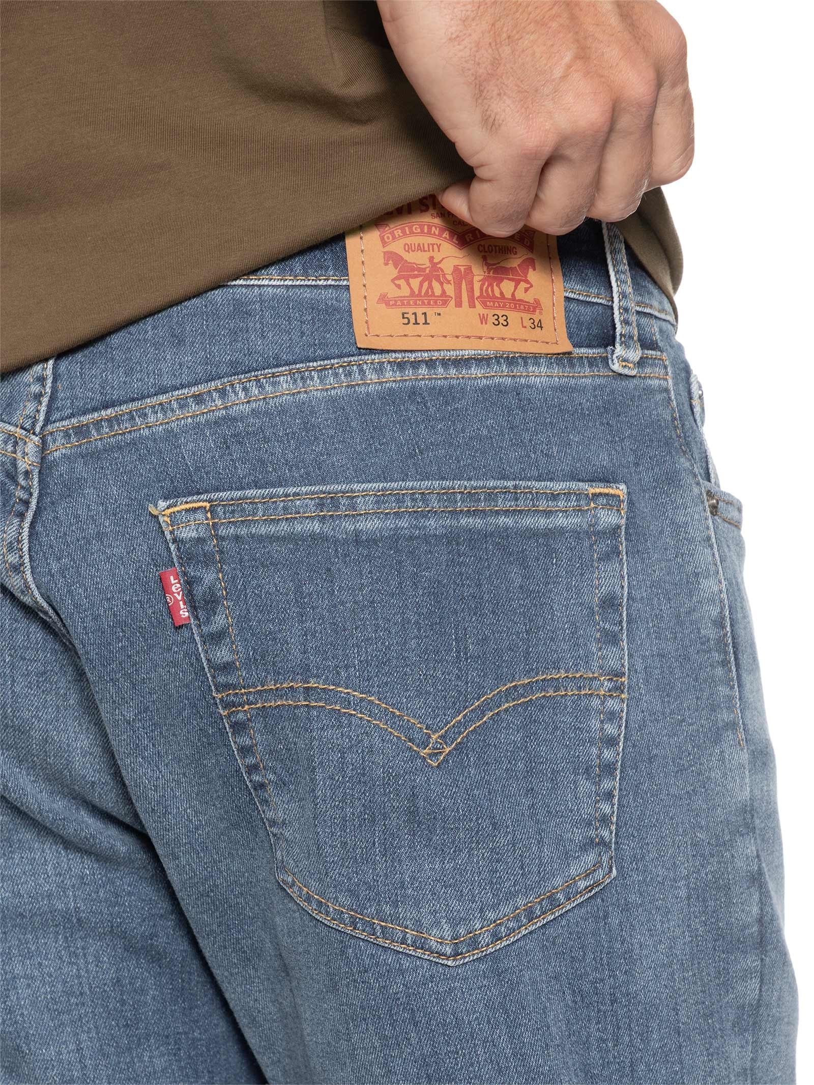 Calça Masculina Jeans 511® Slim Fit Azul Levi's