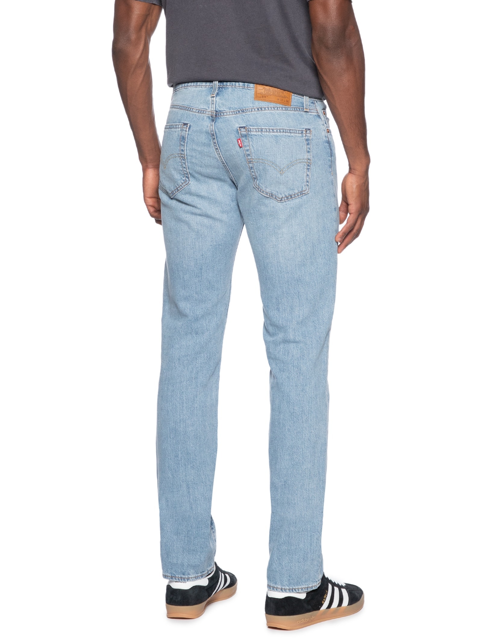 Calça Masculina Jeans 511® Slim Fit Linen+ Denim Azul Levi's