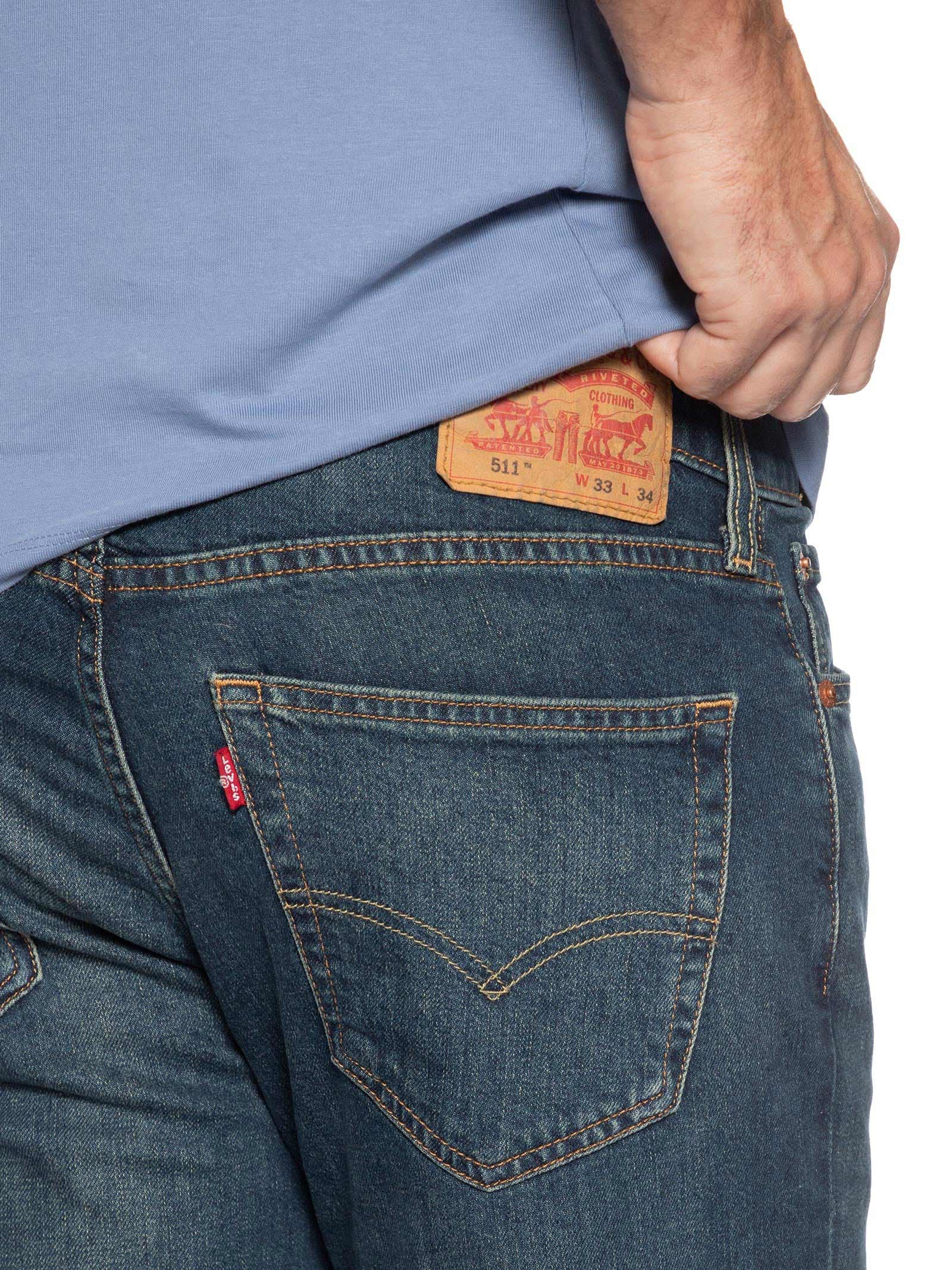 Calça Masculina Jeans 511™ Slim Fit Azul Levi's