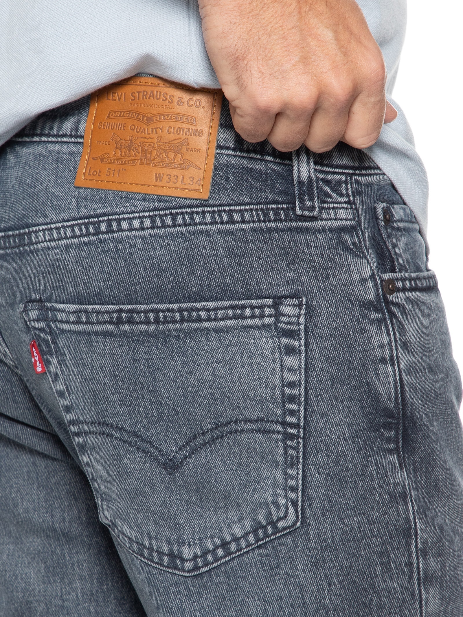 Calça Masculina Jeans 511™ Slim Fit Azul Levi's