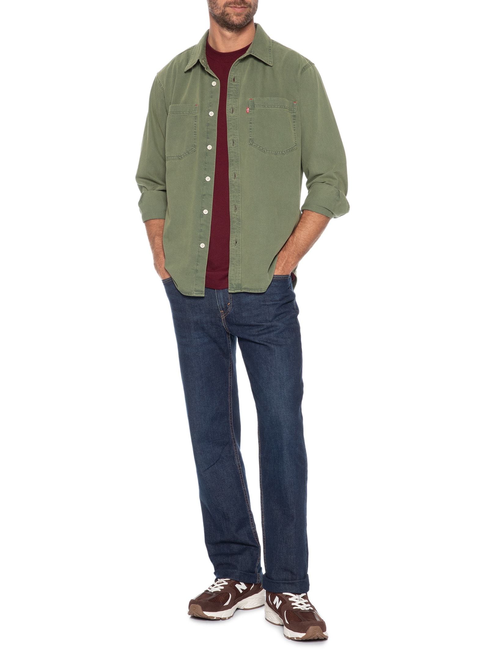 Calça Masculina Jeans 514 Straight Azul Levi's