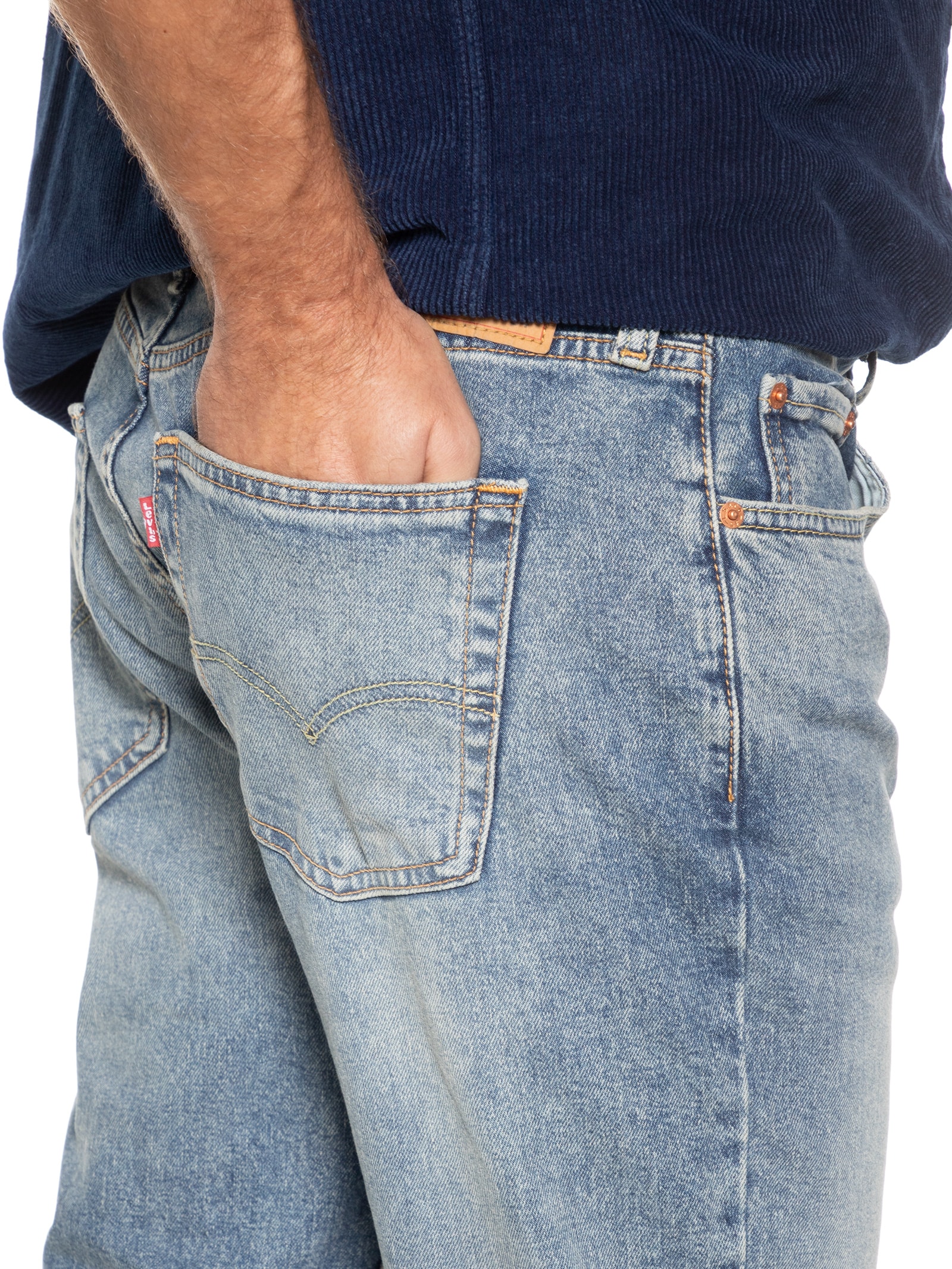 Calça Masculina Jeans 514 Straight Fit Azul Levi's
