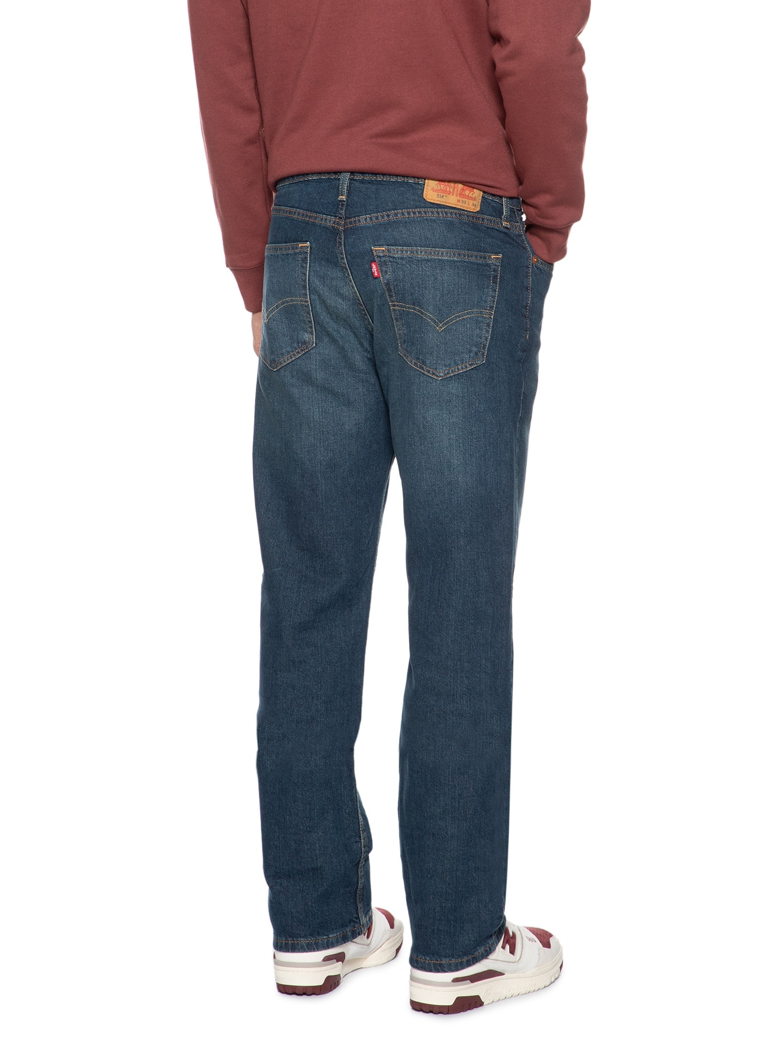 Calça Masculina Jeans 514® Straight Fit Azul Levi's