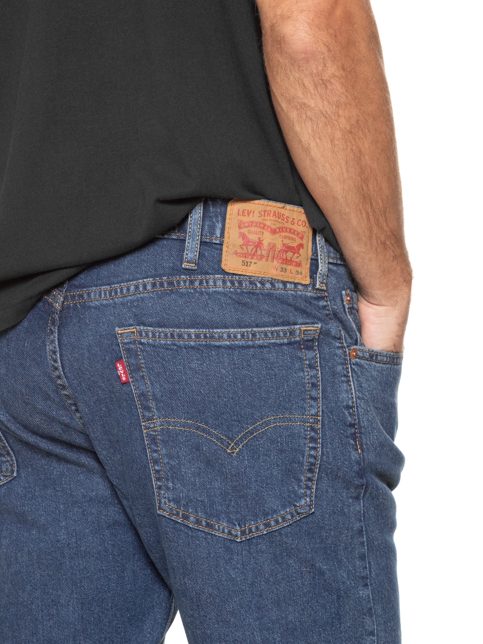 Calça Masculina Jeans 517® Bootcut Fit Azul Levi's