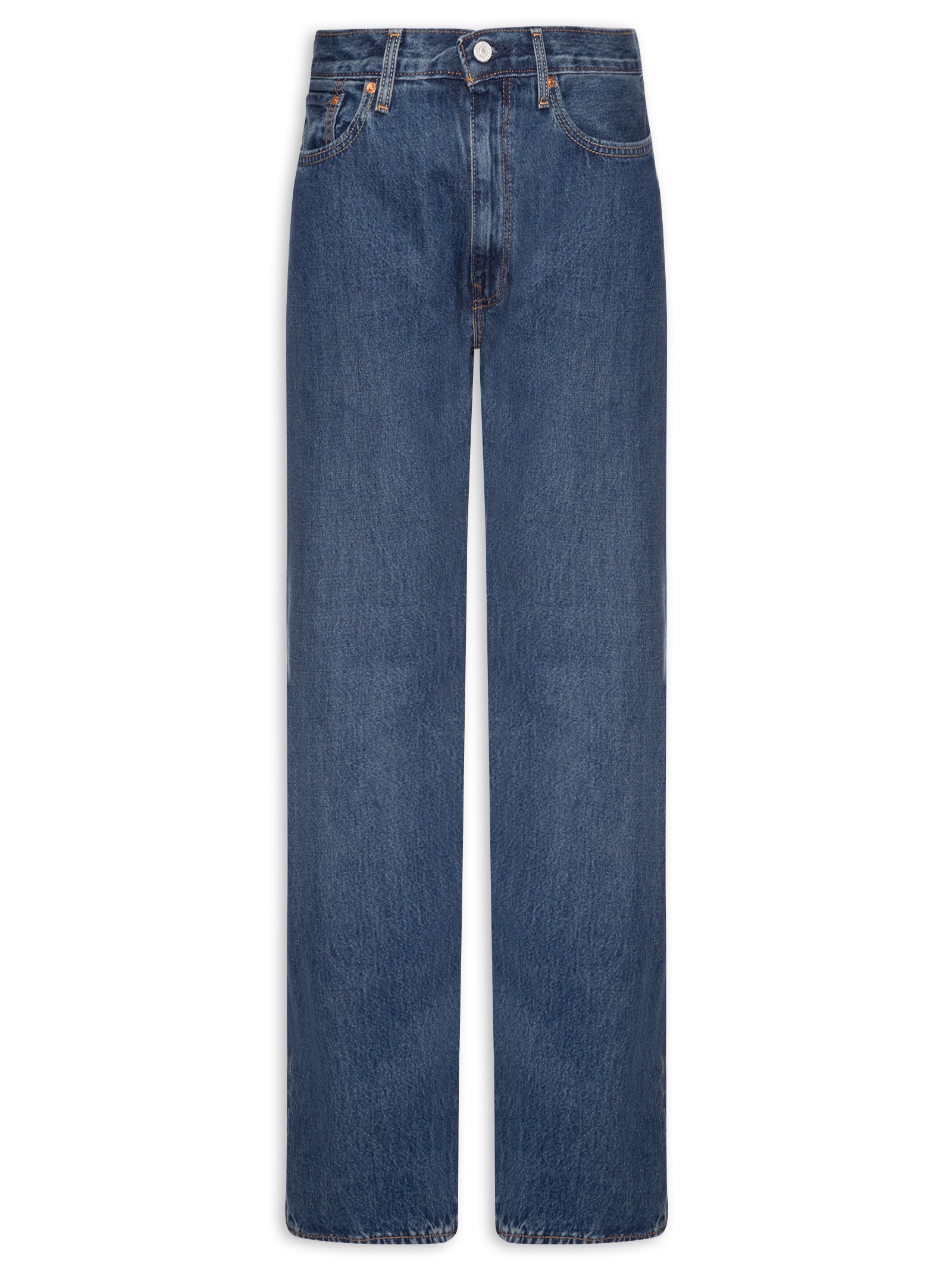 Calça Masculina Jeans 555® Relaxed Straight Fit Reta Azul Levi's