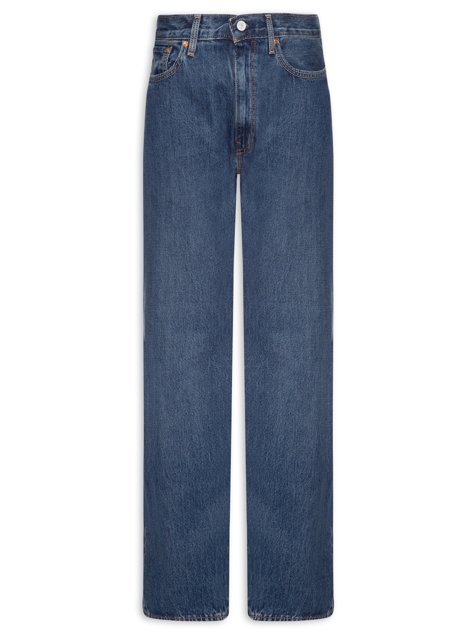 Calça Masculina Jeans 555® Relaxed Straight Fit Reta Azul Levi's