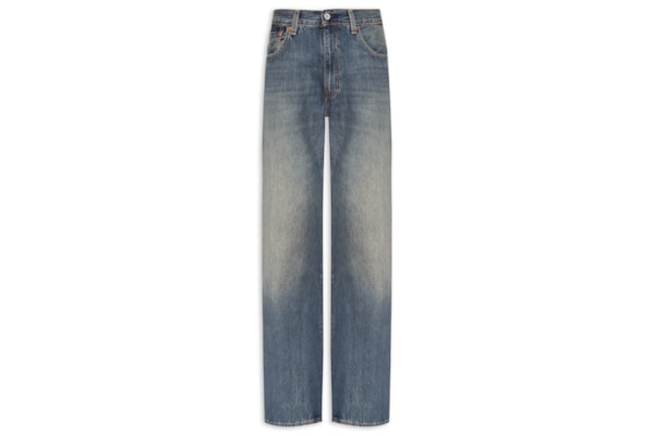 Calça Masculina Jeans 567 Relaxed Flare - Azul