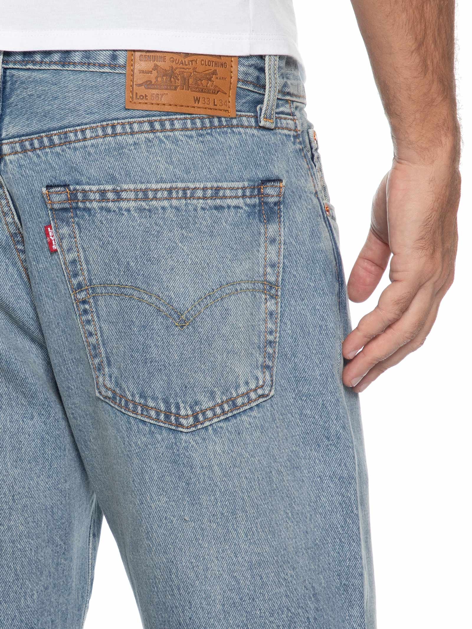 Calça Masculina Jeans 567® Relaxed Flare Azul Levi's