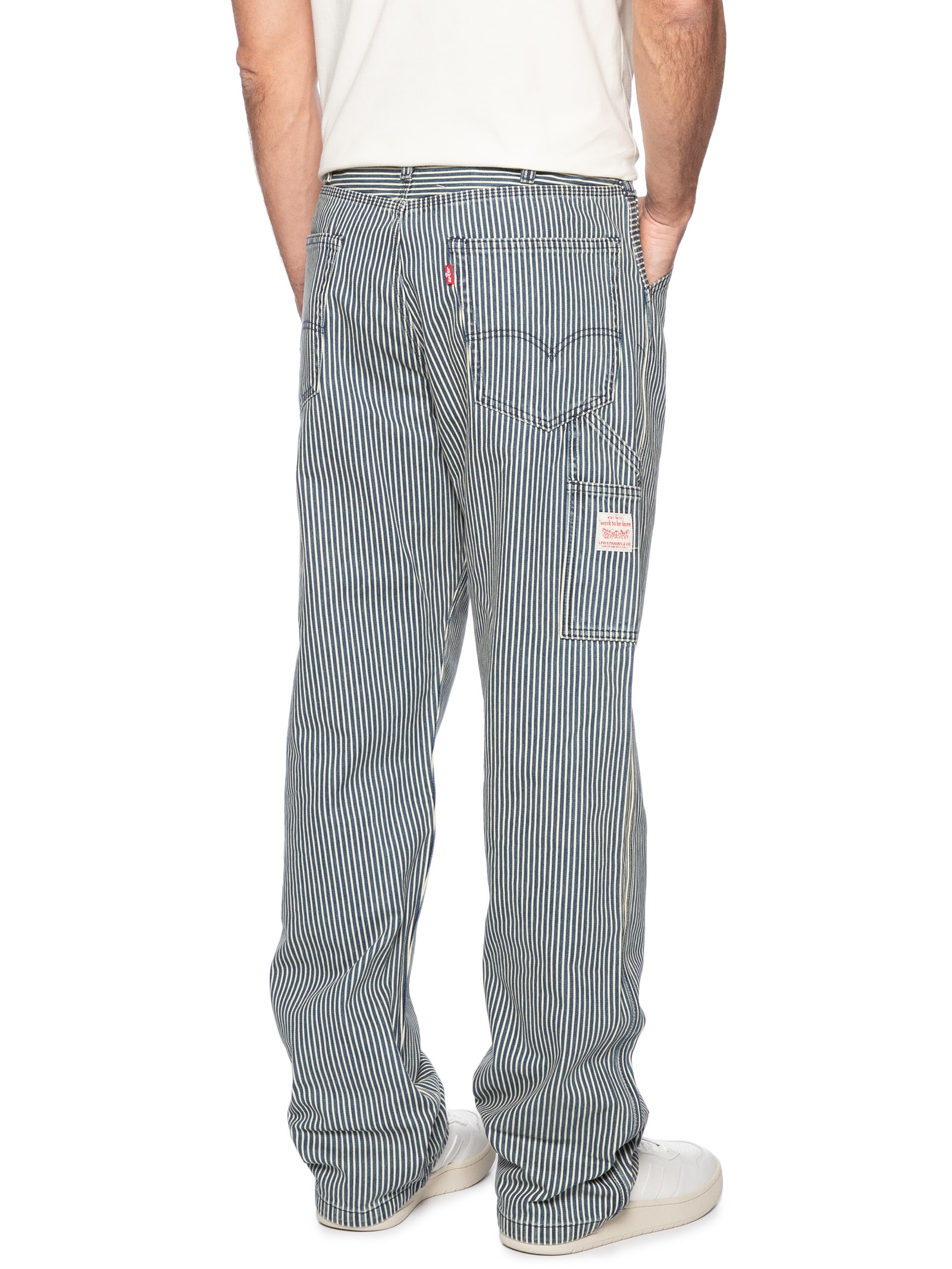 Levi's - Calça Masculina Jeans 568™ Loose Straight Carpenter - Cinza