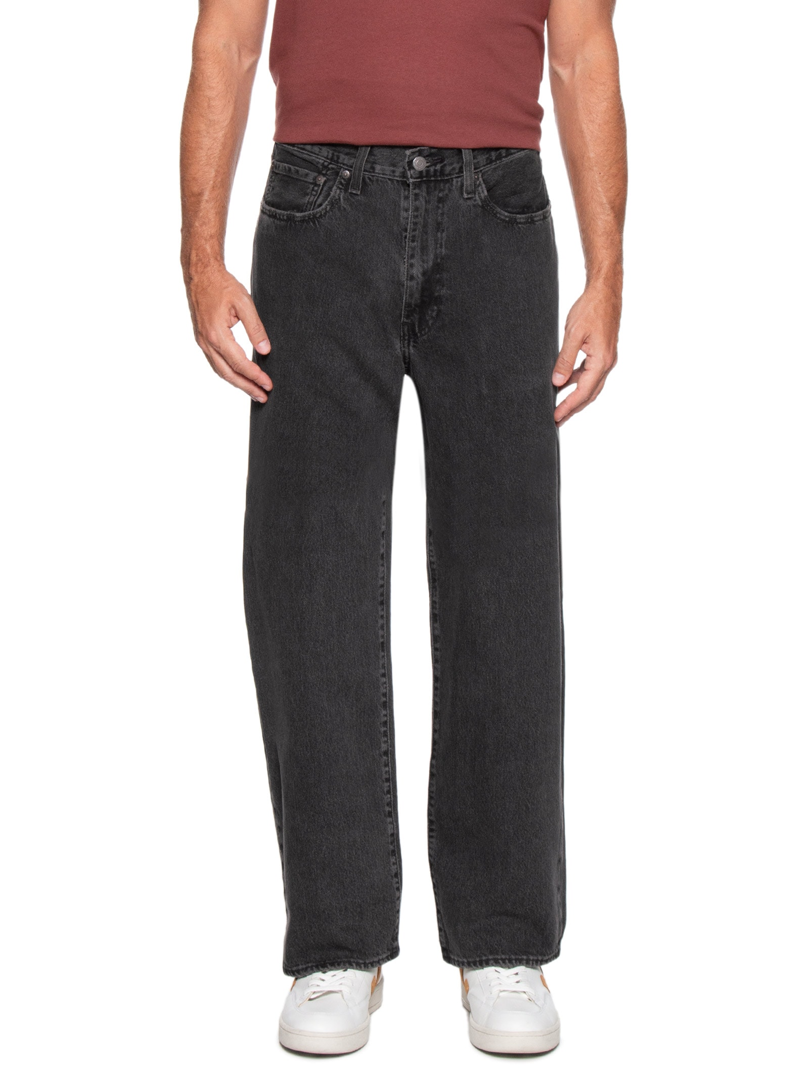 Levi's - Calça Masculina Jeans 578 Baggy Fit - Preto