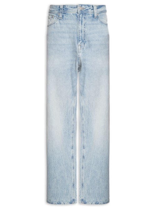 Calça Masculina Jeans Baggy Fit 5 Pocket – Azul