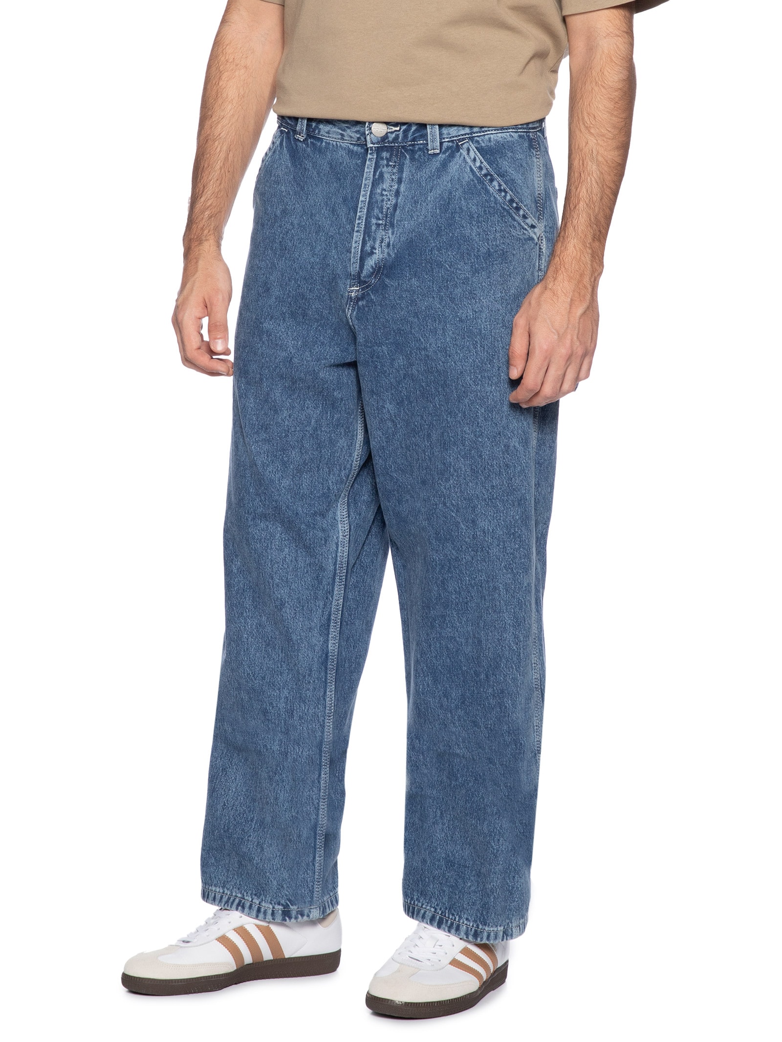 Calça Masculina Jeans Baggy Fit Azul Jack & Jones