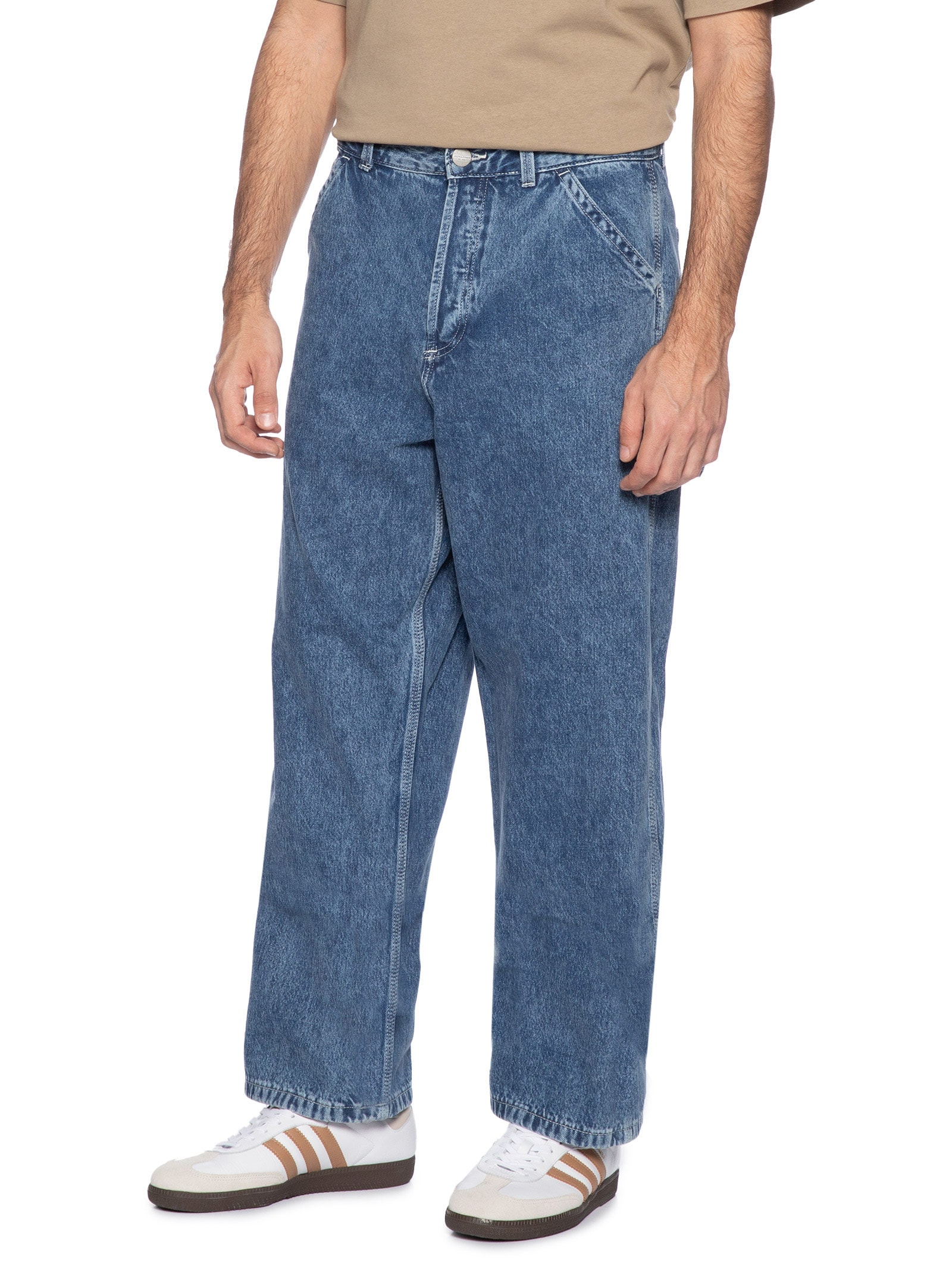 Calça Masculina Jeans Baggy Fit Azul Jack & Jones