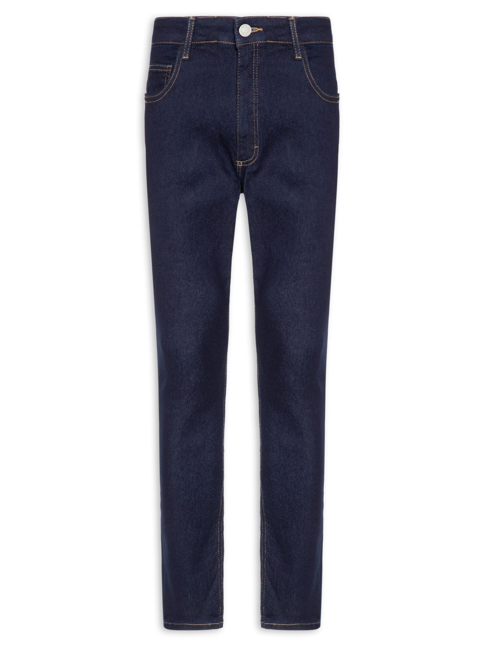 Calça Masculina Jeans Básica Skinny Fit Azul Hering