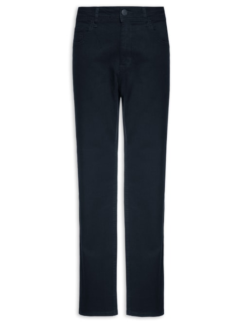 Calça Masculina Jeans Básica Slim Fit – Azul