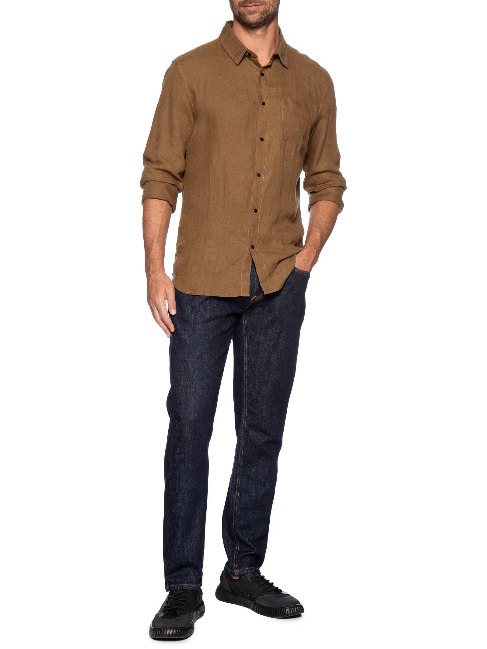 Calça Masculina Jeans Classic Eco Azul Osklen