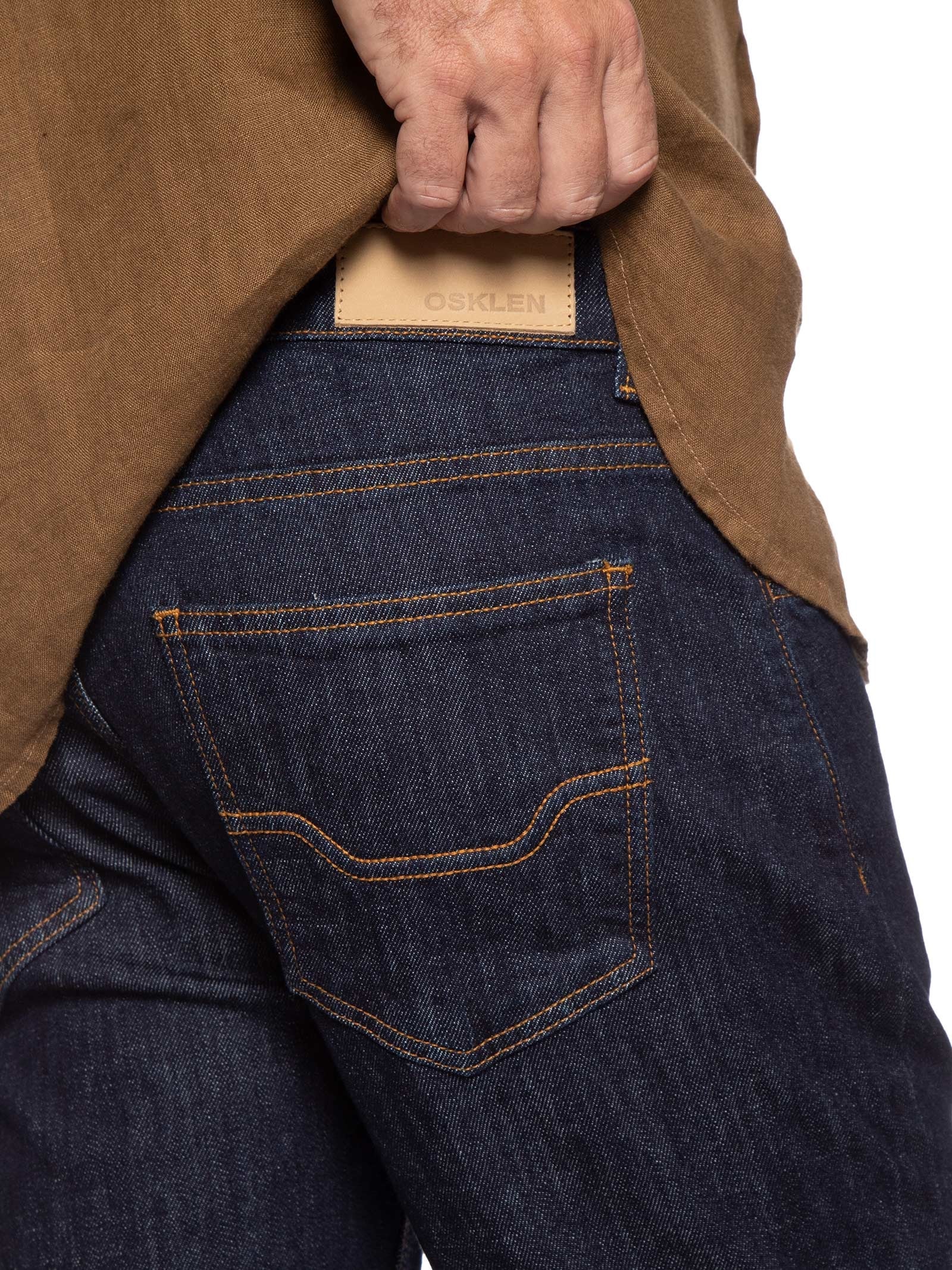 Calça Masculina Jeans Classic Eco Azul Osklen