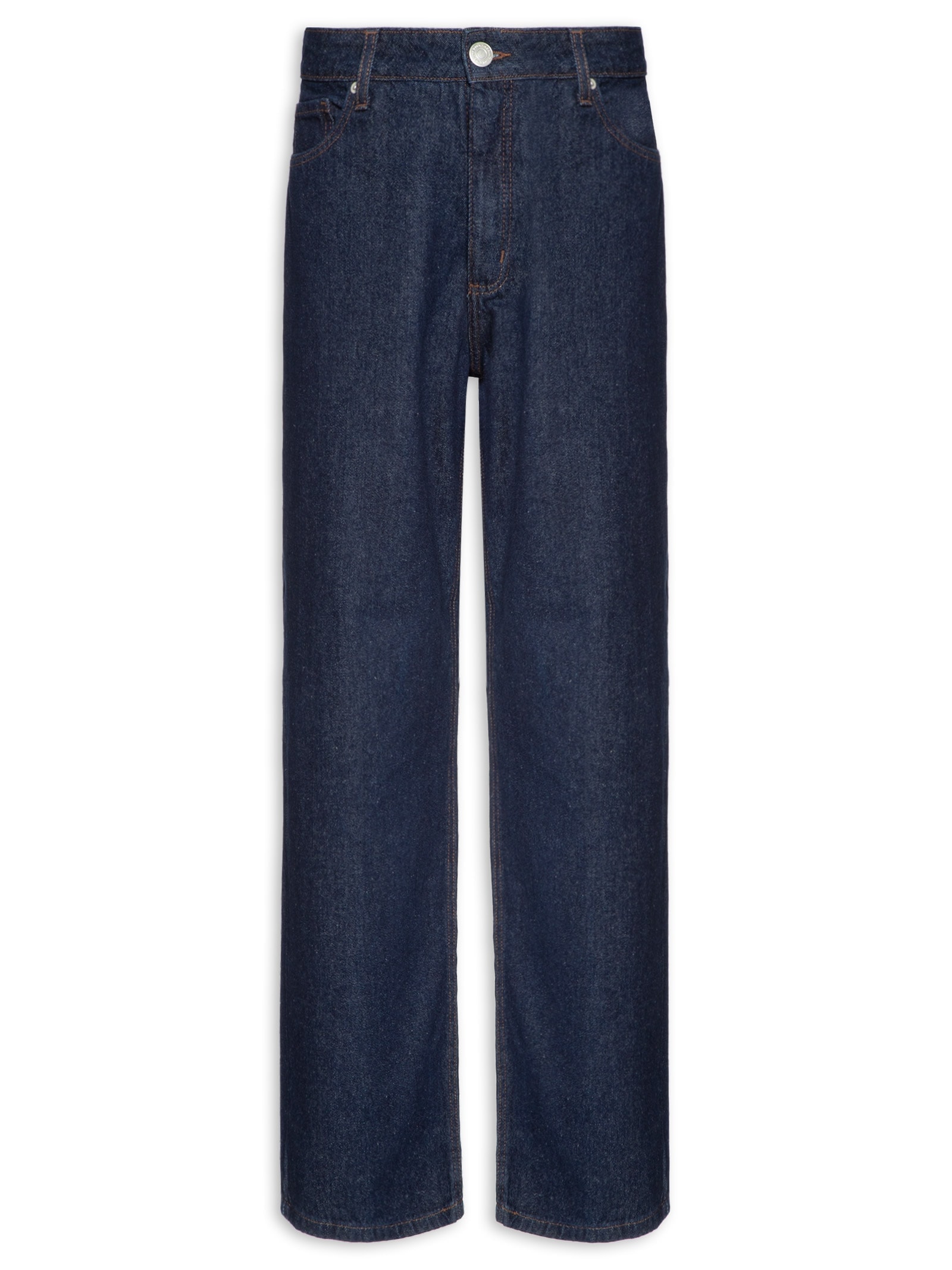 Calça Masculina Jeans Comfort Fit Raw Denim Azul Hering