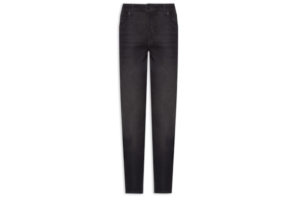 Calça Masculina Jeans Flex Dirty - Preto
