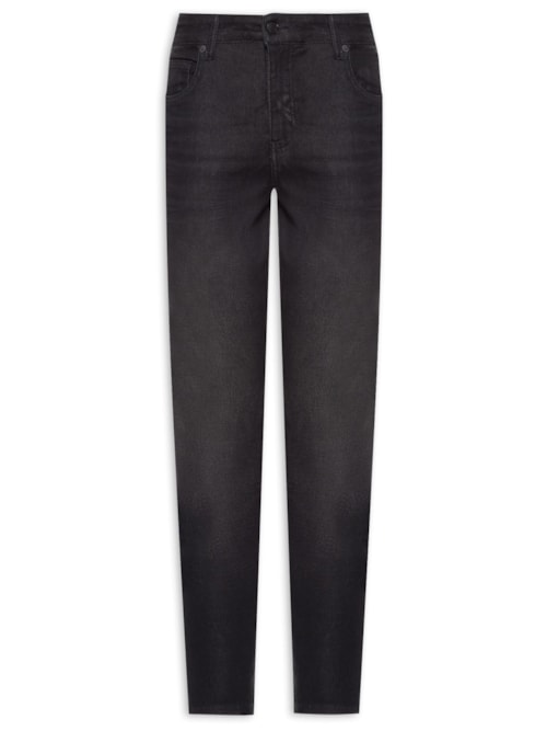 Calça Masculina Jeans Flex Dirty – Preto
