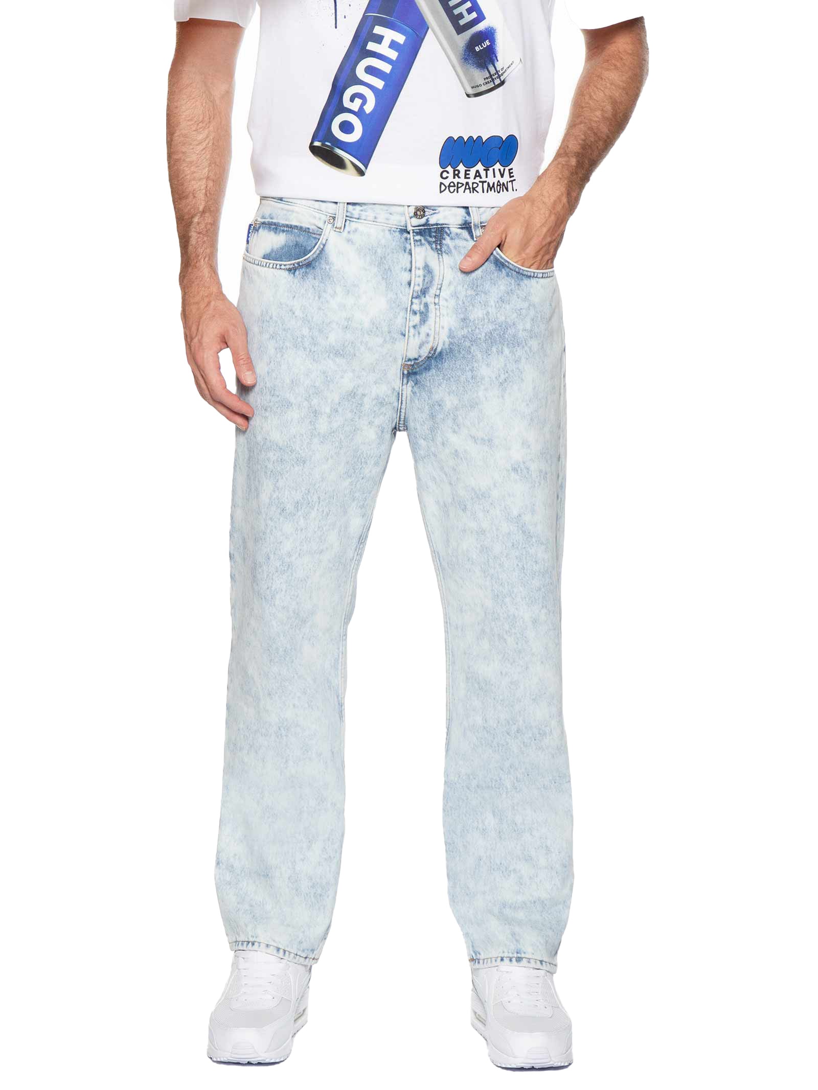 Calça Masculina Jeans Nate Azul Hugo