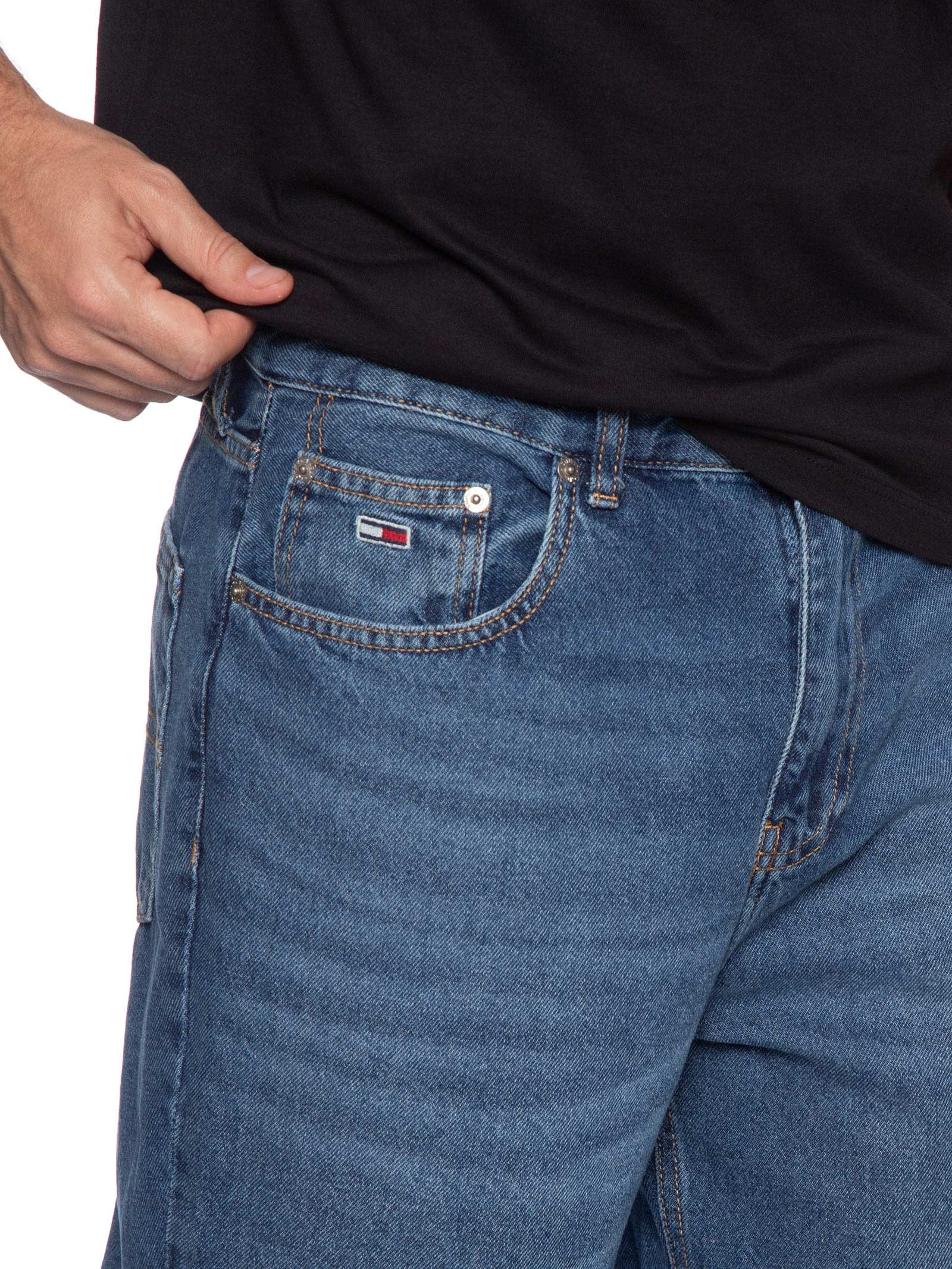 Calça Masculina Jeans Otis Regular Straight Azul Tommy Jeans