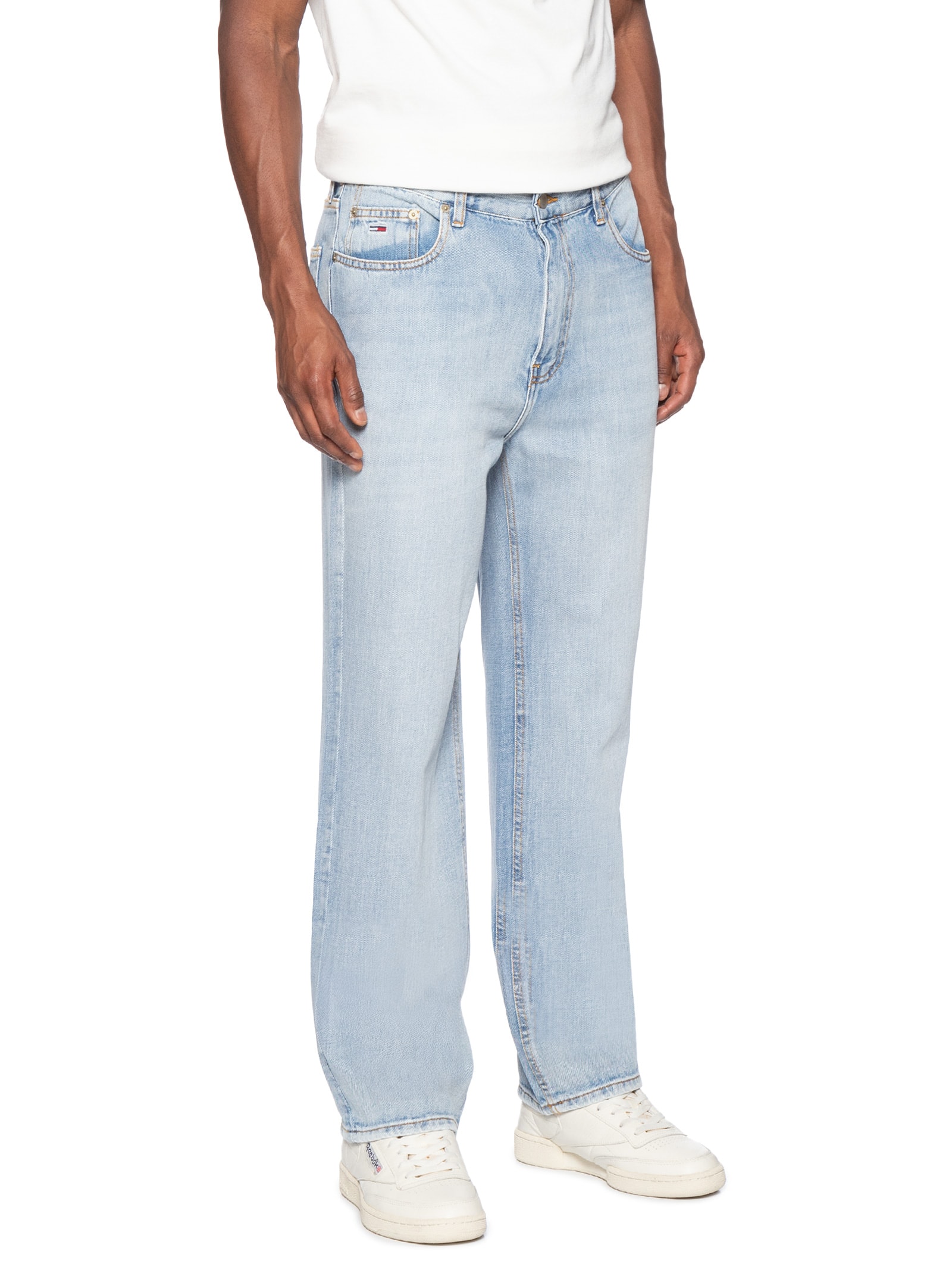 Calça Masculina Jeans Otis Regular Straight BI0112 Azul Tommy Jeans