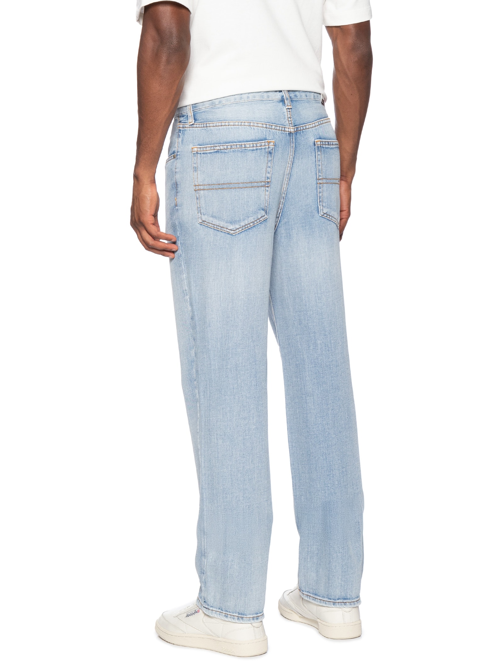 Calça Masculina Jeans Otis Regular Straight BI0112 Azul Tommy Jeans