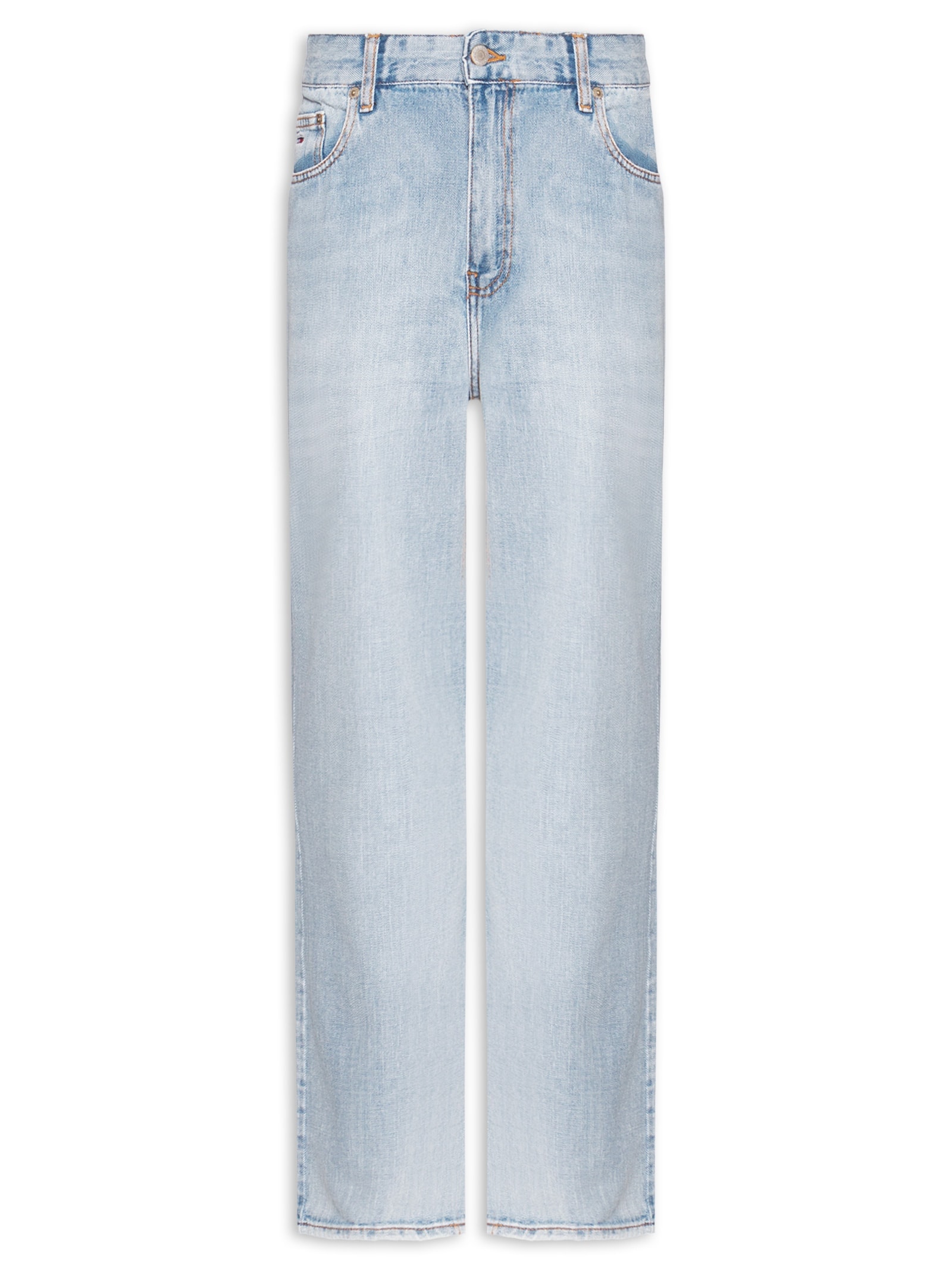 Calça Masculina Jeans Otis Regular Straight BI0112 Azul Tommy Jeans