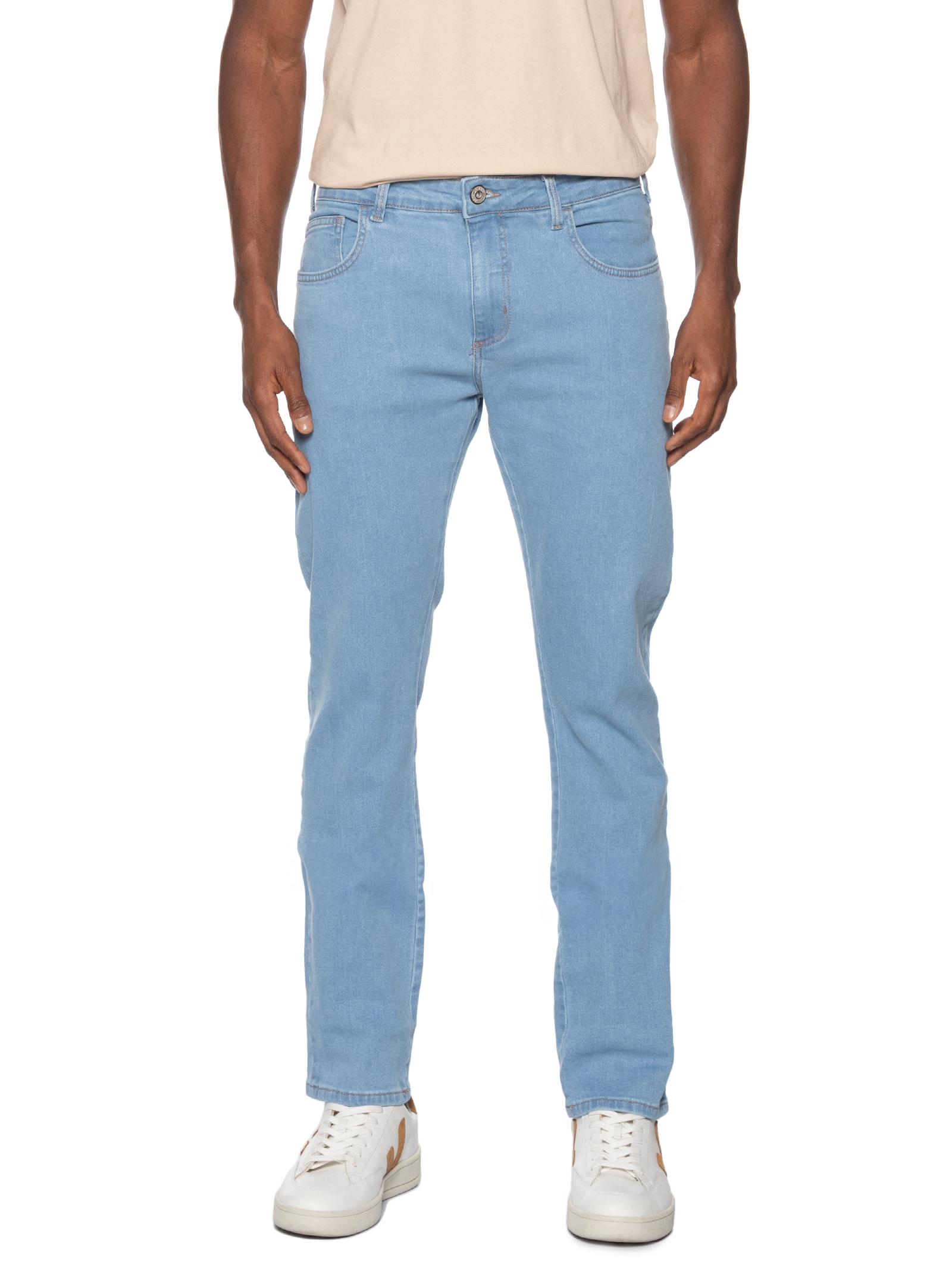 Forum Calça Masculina Jeans Paul Slim Azul - Main Image