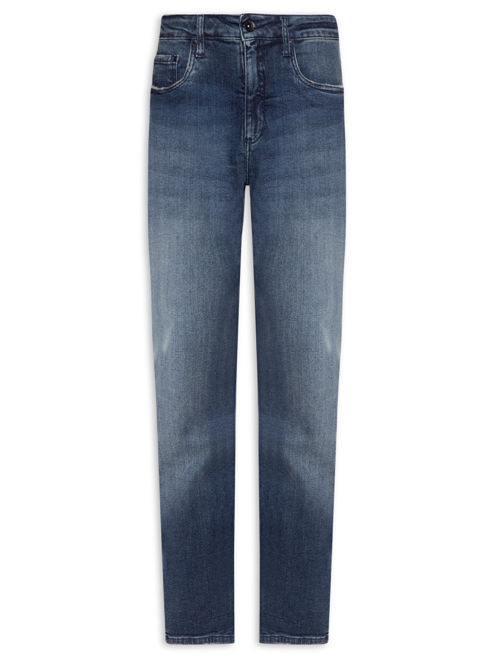 Calça Masculina Jeans Regular Fit Blue Stone Azul Aramis