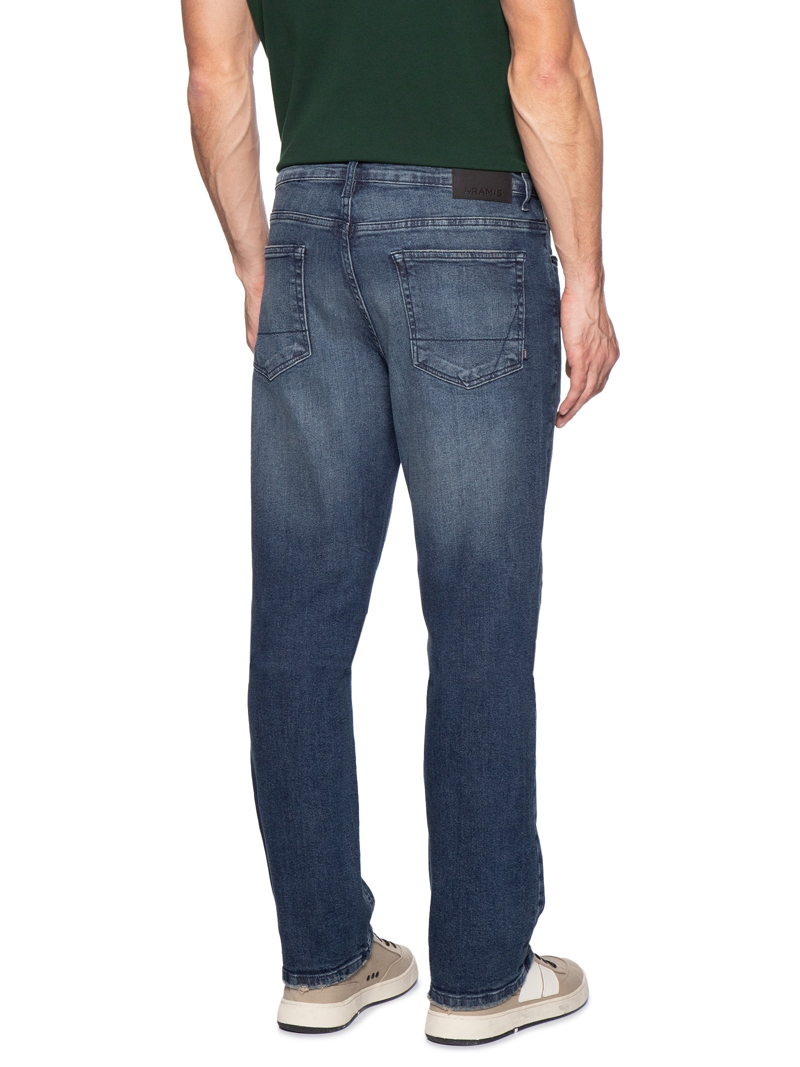 Calça Masculina Jeans Regular Fit Blue Stone Azul Aramis