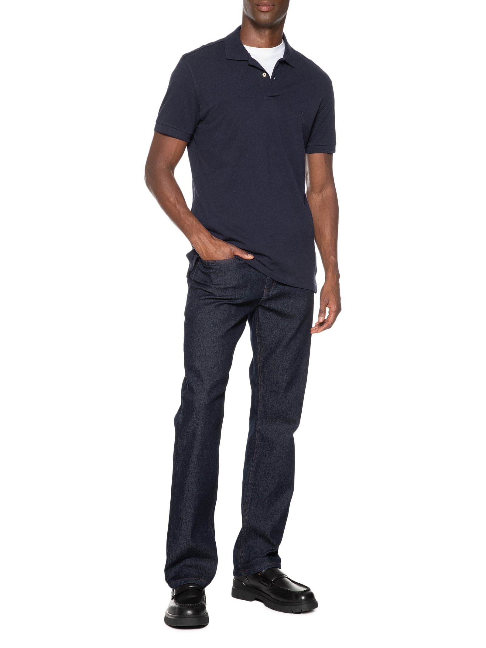 Calça Masculina Jeans Regular Fit Especial Azul Aramis