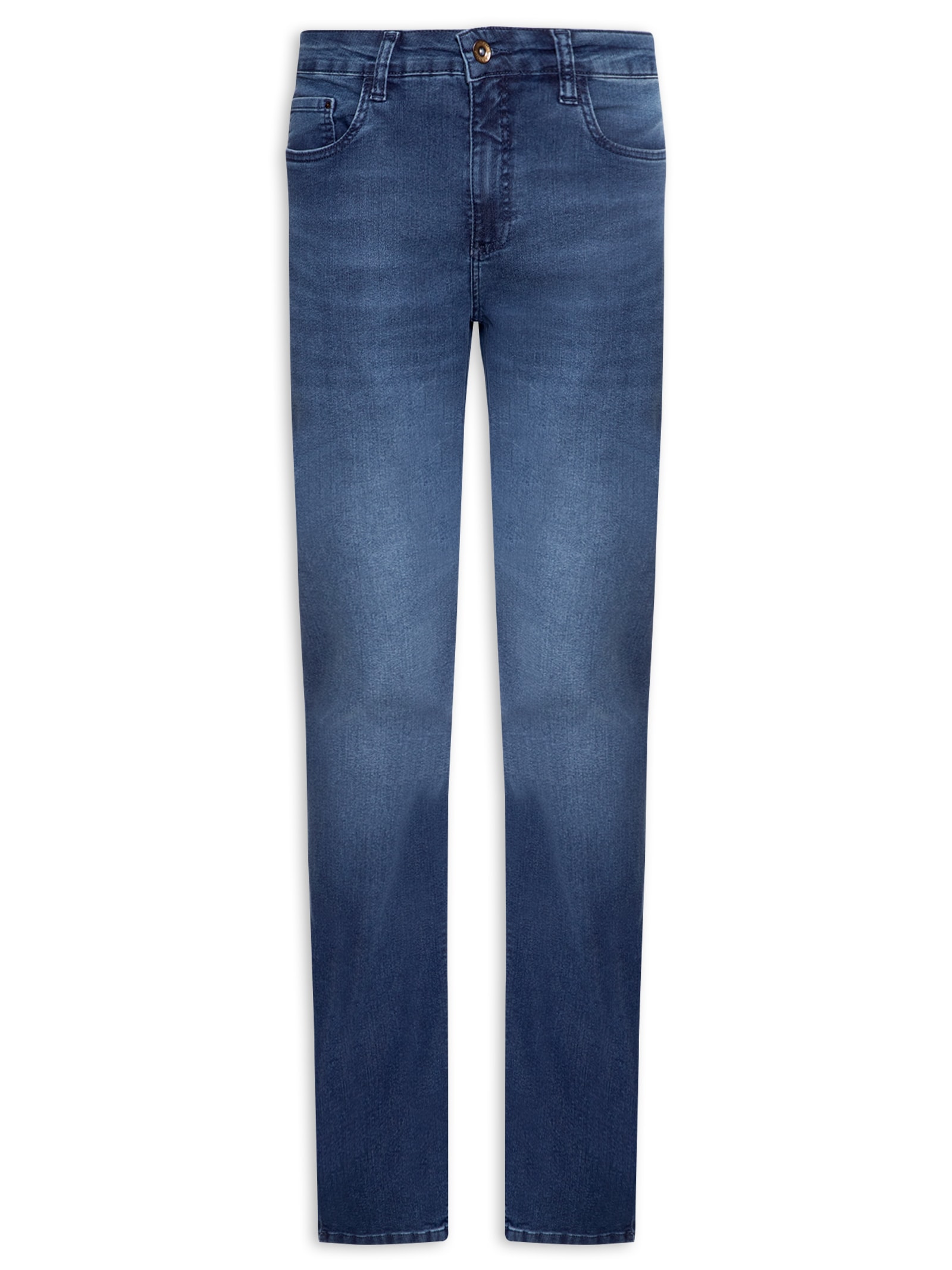 Calça Masculina Jeans Regular Fit Power Bl Azul Aramis