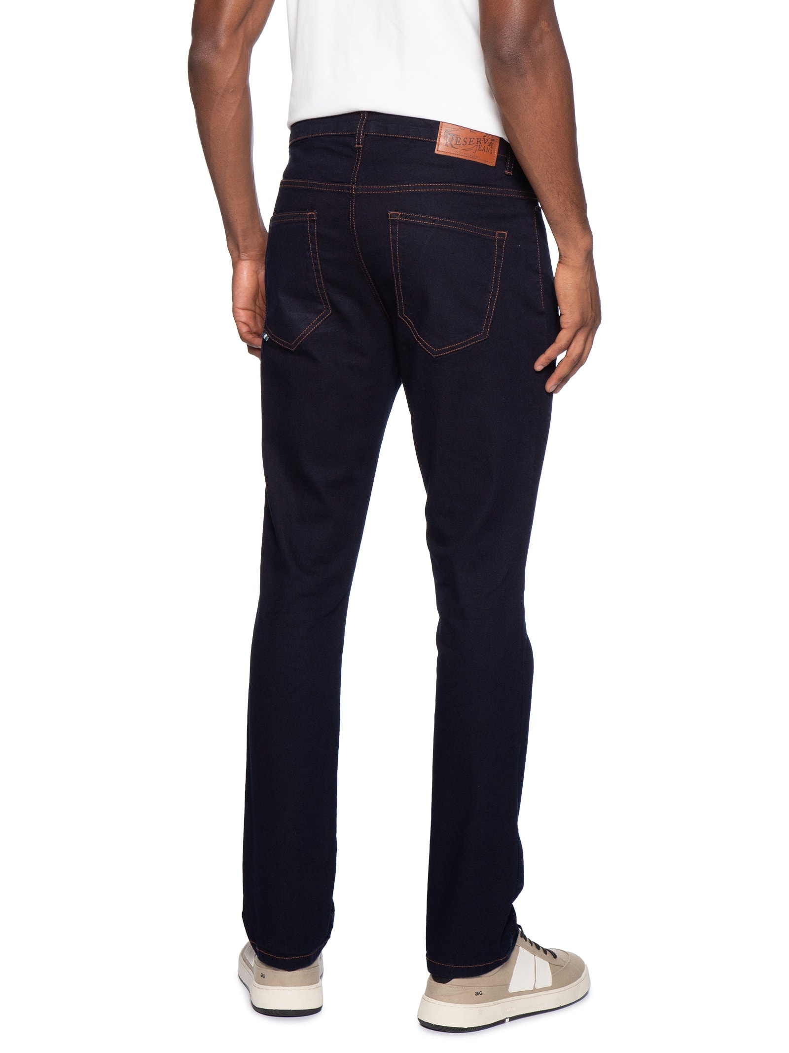 Calça Masculina Jeans Regular Punk Azul Reserva