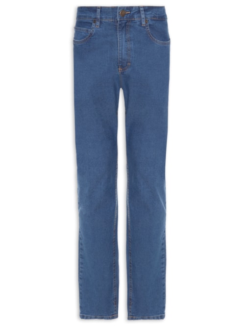 Calça Masculina Jeans Reta – Azul