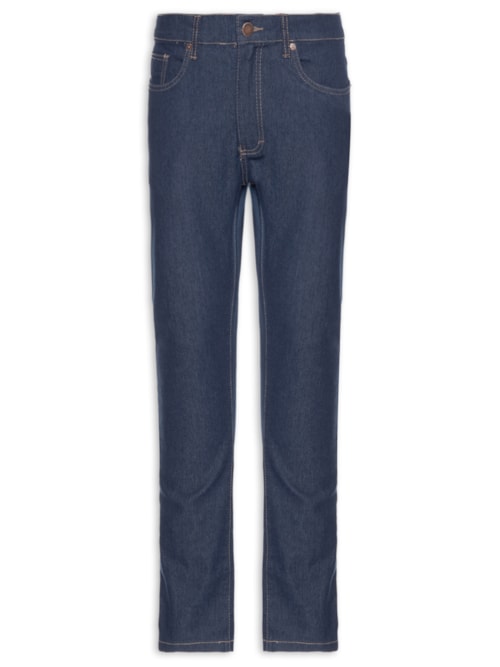 Calça Masculina Jeans Reta - Azul