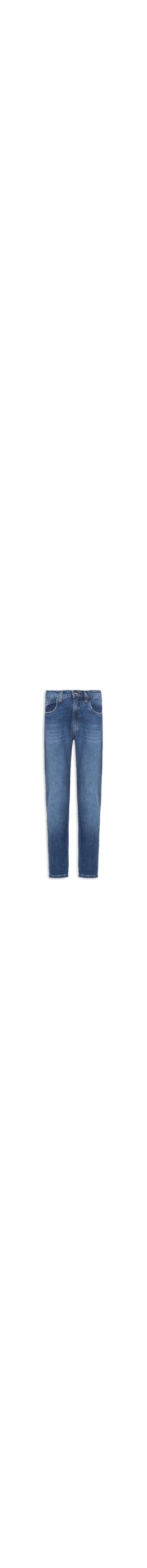 Calça Masculina Jeans Reta Five Pockets - Azul
