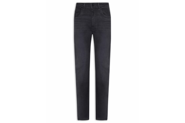 Calça Masculina Jeans Reta Five Pockets - Preto