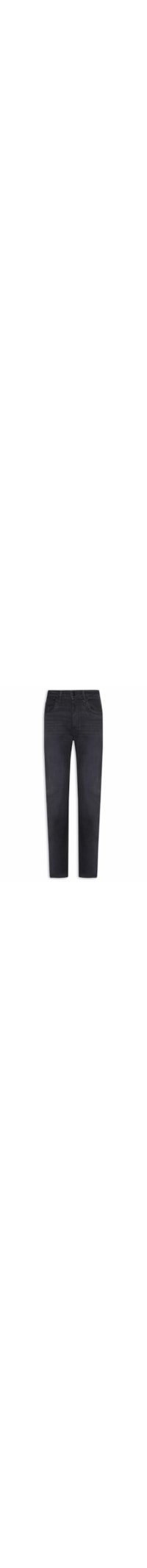 Calça Masculina Jeans Reta Five Pockets - Preto