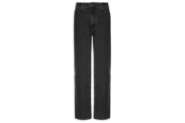 Calça Masculina Jeans Reta - Preto