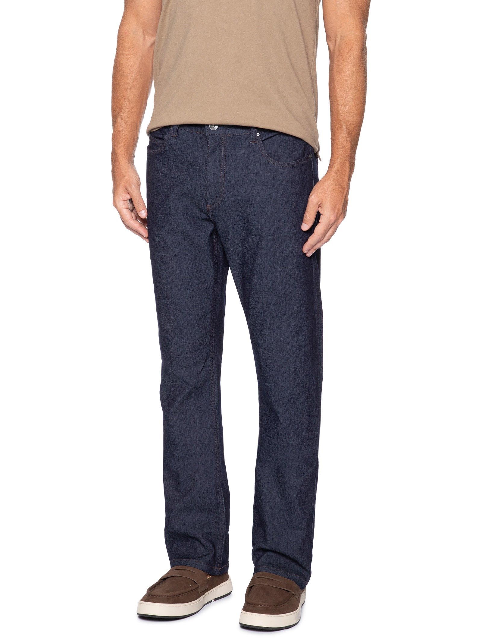 Calça Masculina Jeans Reta Regular Pipa Azul Reserva
