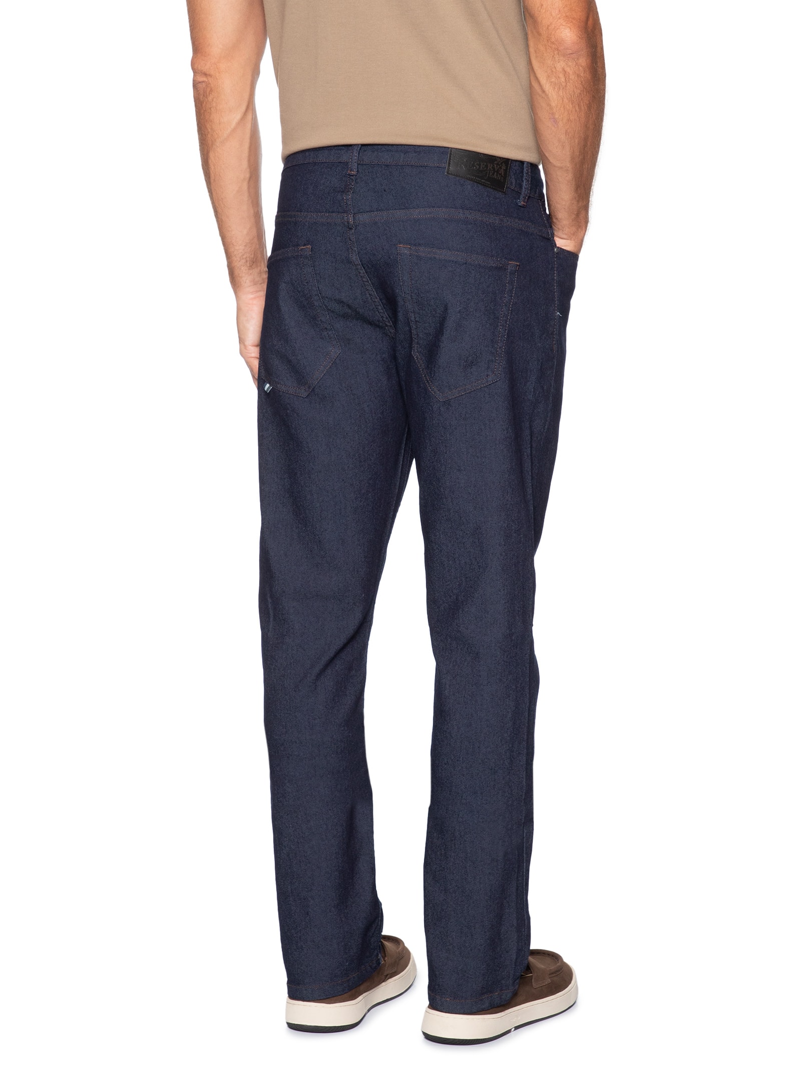 Calça Masculina Jeans Reta Regular Pipa Azul Reserva