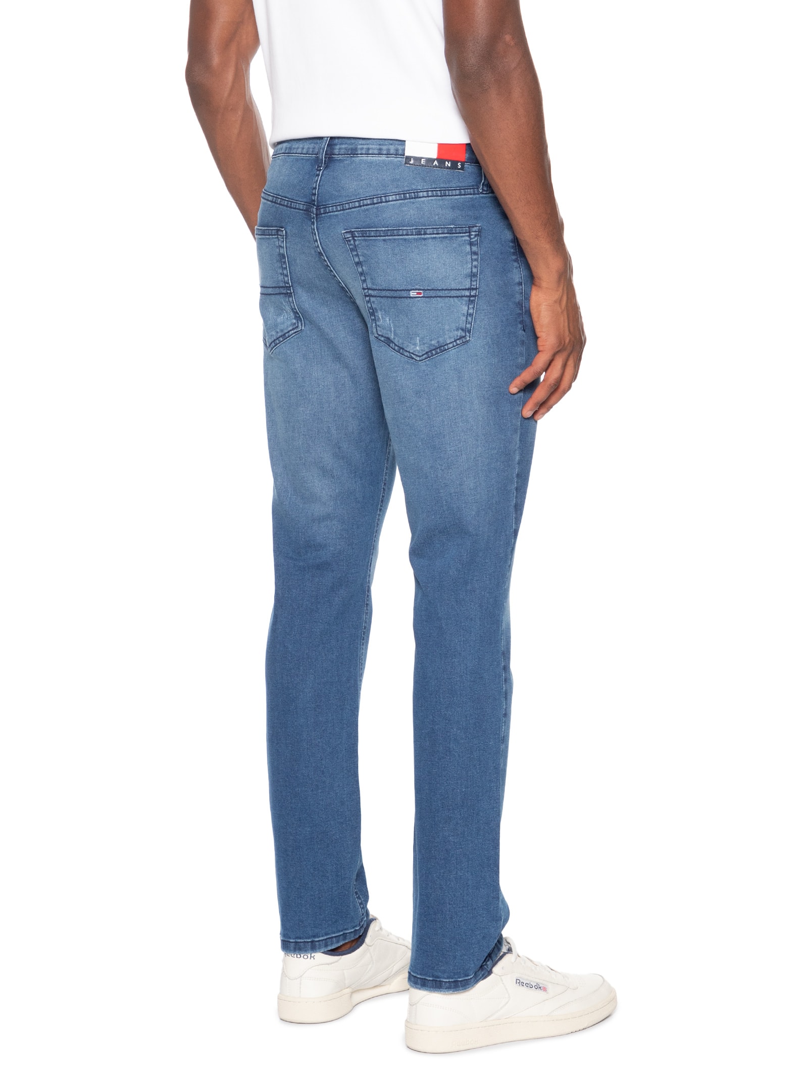 Calça Masculina Jeans Scanton Slim Fit Azul Tommy Jeans