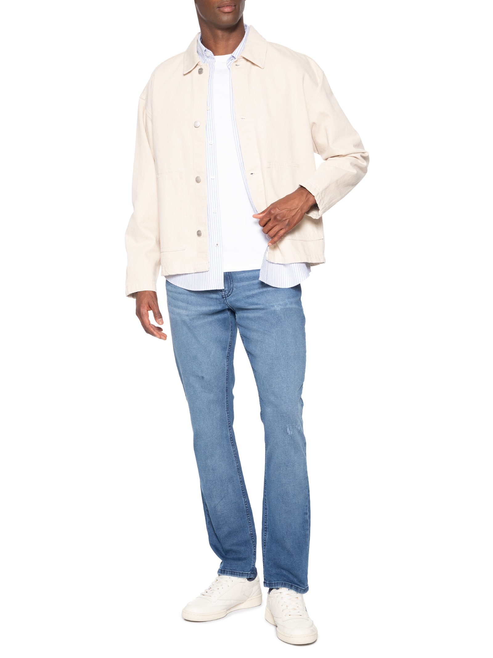 Calça Masculina Jeans Scanton Slim Fit Azul Tommy Jeans
